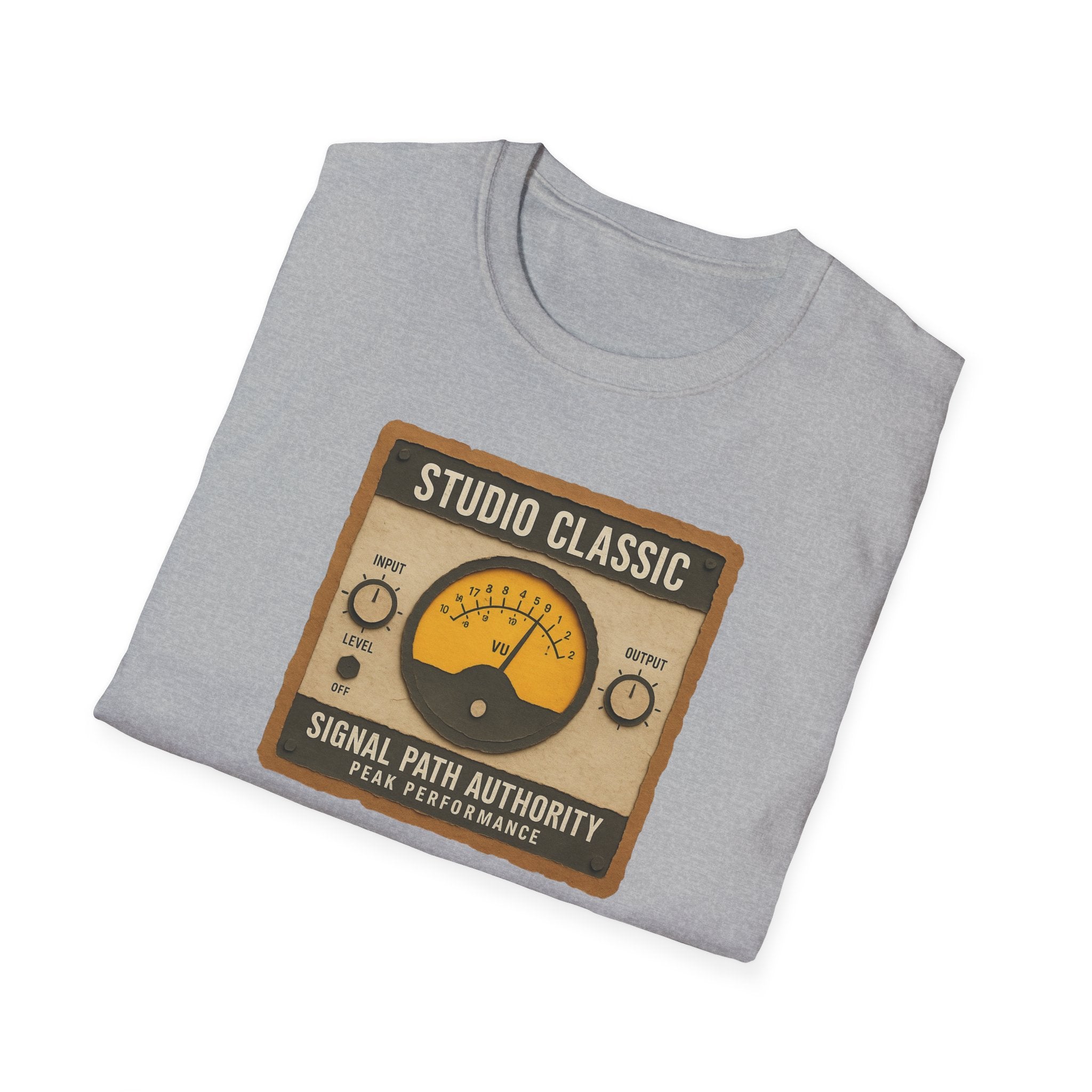 Studio Classic Signal Path T-Shirt — Vintage Audio Engineer Tee