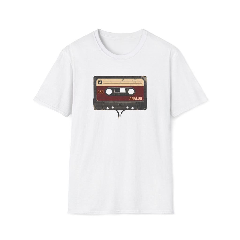 Vintage Cassette Tape T-Shirt — Analog Music Retro Tee