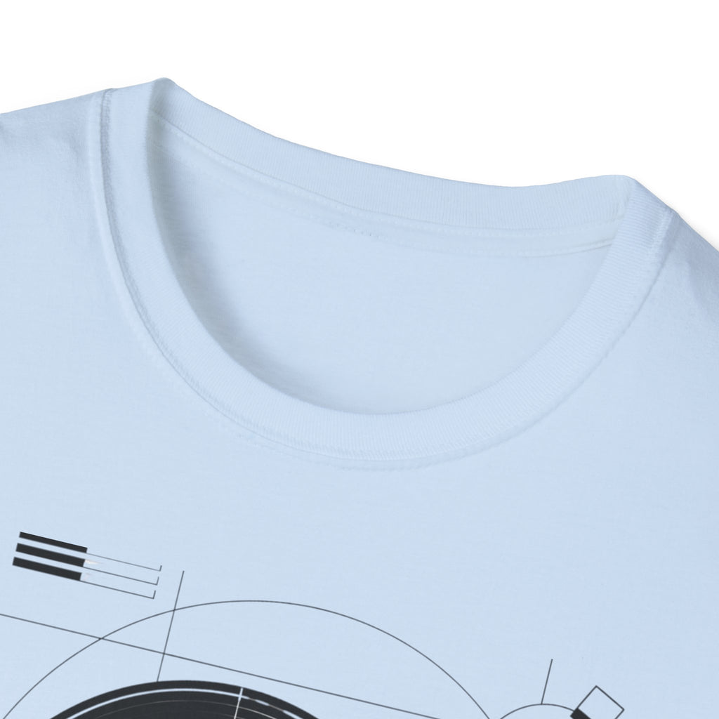 Analog Frequency Record Player T-Shirt