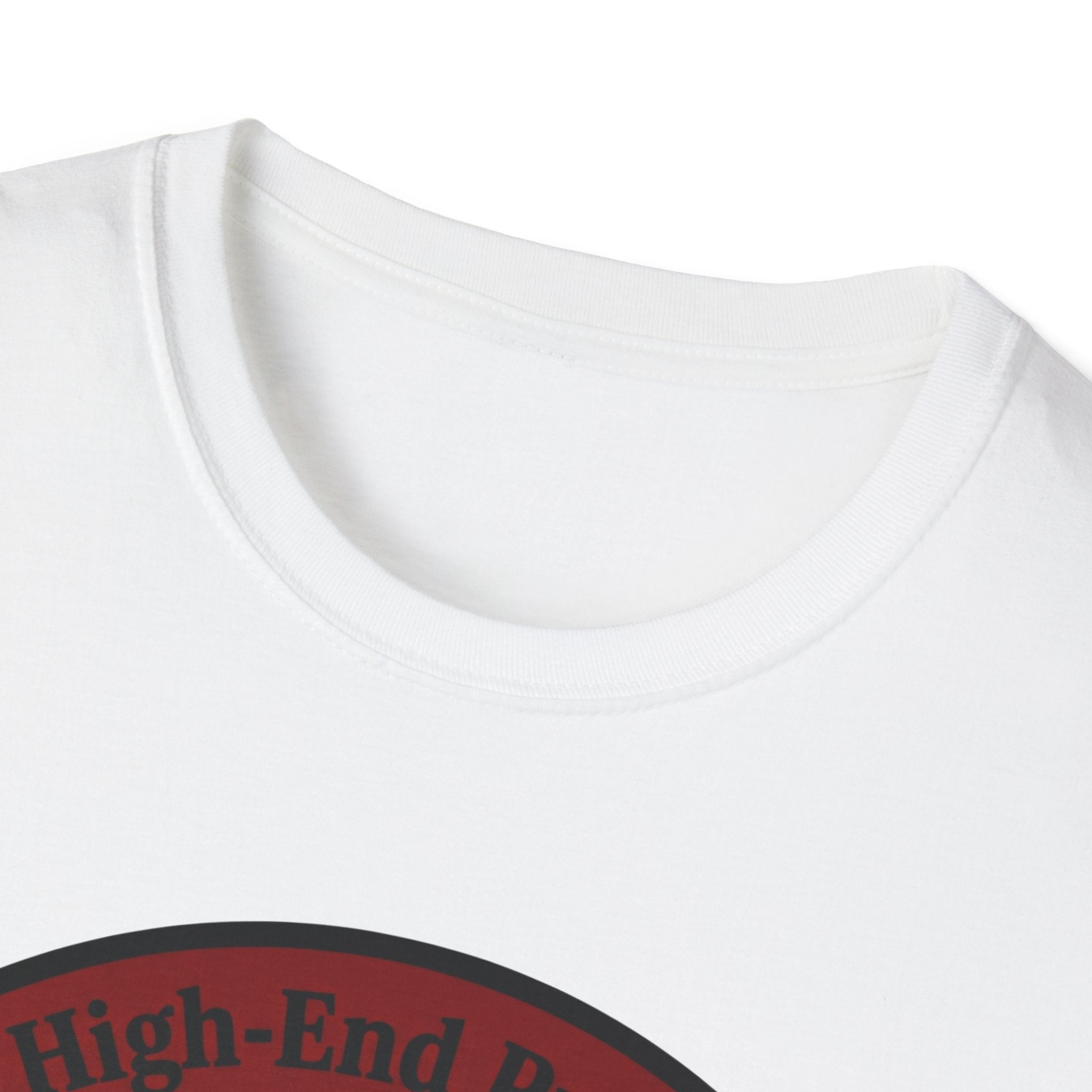 Audio Enthusiast T-Shirt — "High-End Purist" Cable Snake Design