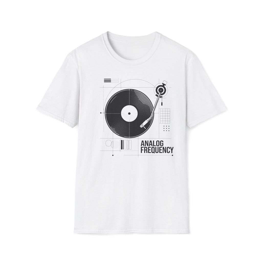 Analog Frequency Record Player T-Shirt