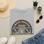 Crate Digger T-Shirt — Vintage DJ Turntable Graphic (Est. 1994)