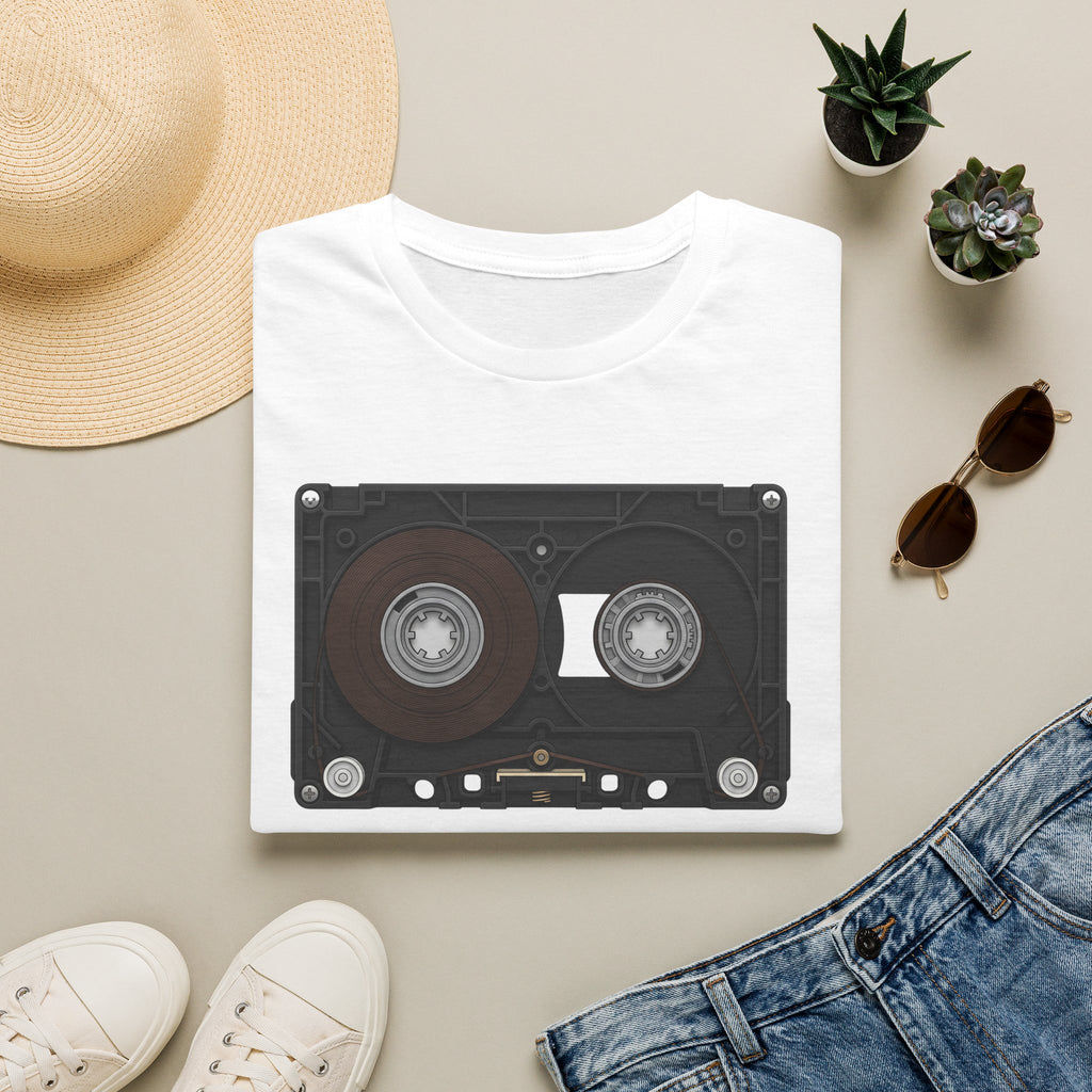 Cassette Tape Graphic T‑Shirt — Retro 80s Music Tee