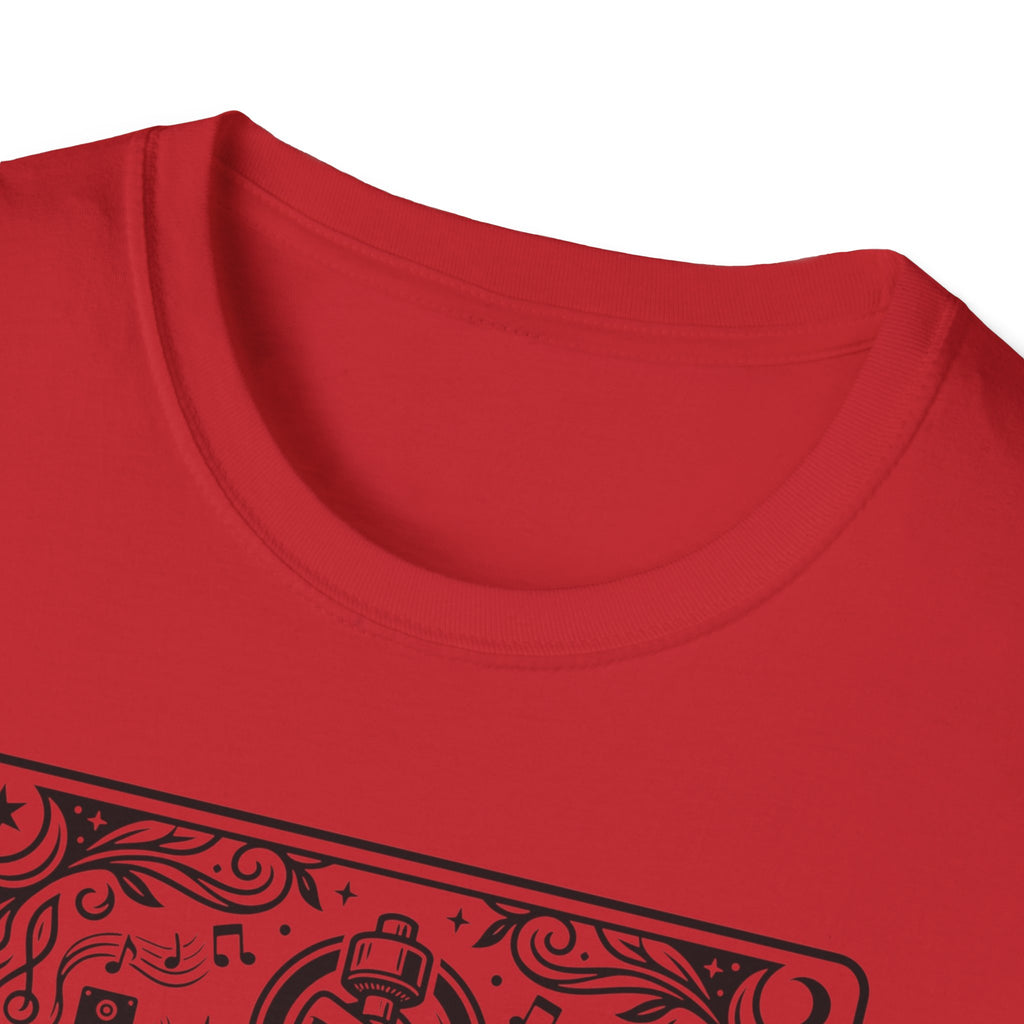 Audiophile Tarot T-Shirt — Turntable Needle Graphic Tee