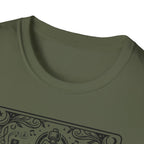 Audiophile Tarot T-Shirt — Turntable Needle Graphic Tee