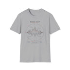 Sonic Map Waveform T-Shirt — Audio Spectrum Graphic Tee