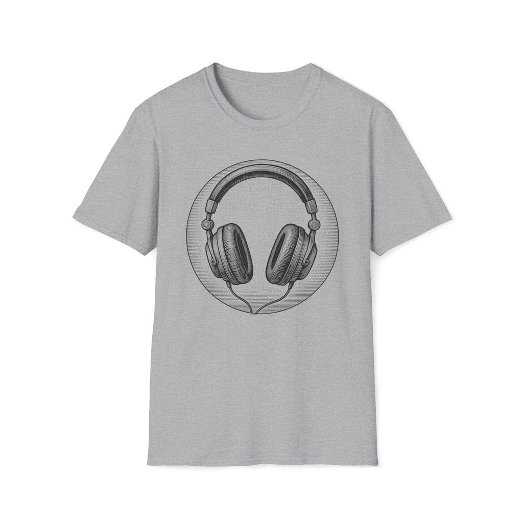 Headphones BW T-Shirt