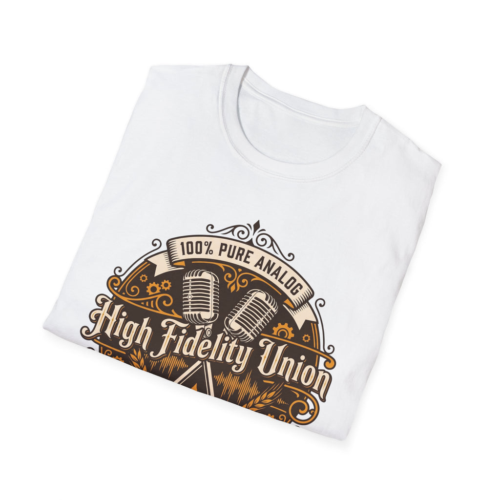 High Fidelity Union T-Shirt — 100% Pure Analog Vintage Music Tee