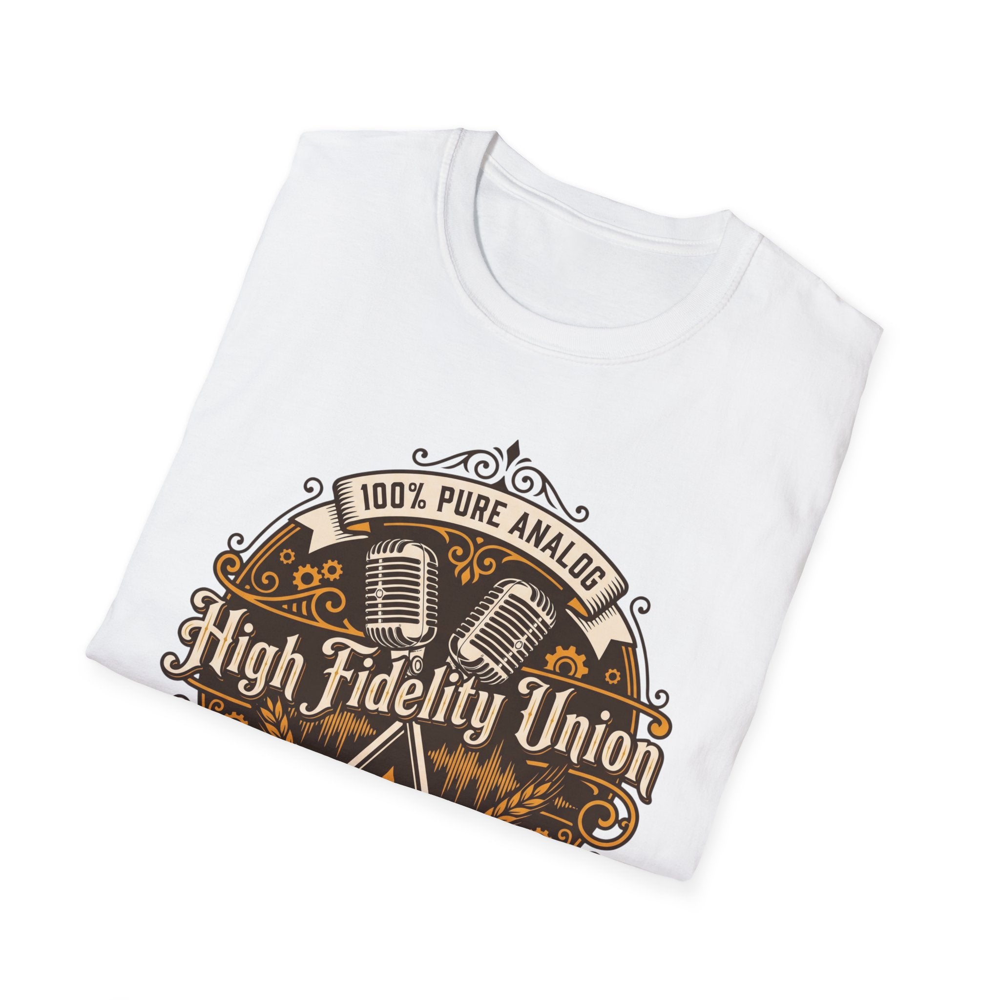 High Fidelity Union T-Shirt — 100% Pure Analog Vintage Music Tee