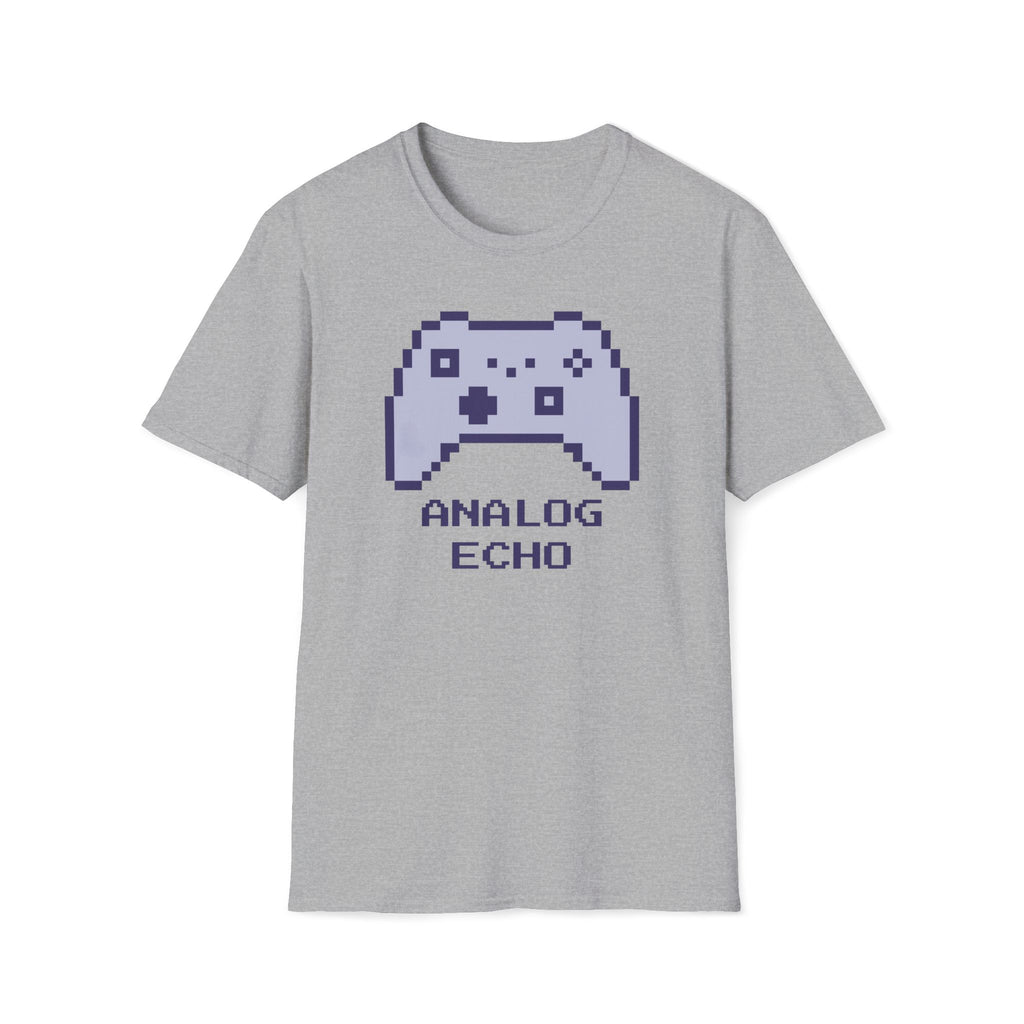 Pixel Game Controller T‑Shirt — "Analog Echo" Retro Gamer Tee