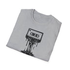 Melting Cassette Tape T-Shirt — Retro Music Graphic Tee