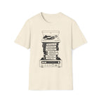 Retro Turntable Stack T‑Shirt — Vintage Record Player & VCR Aesthetic