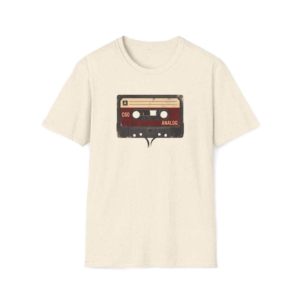 Vintage Cassette Tape T-Shirt — Analog Music Retro Tee