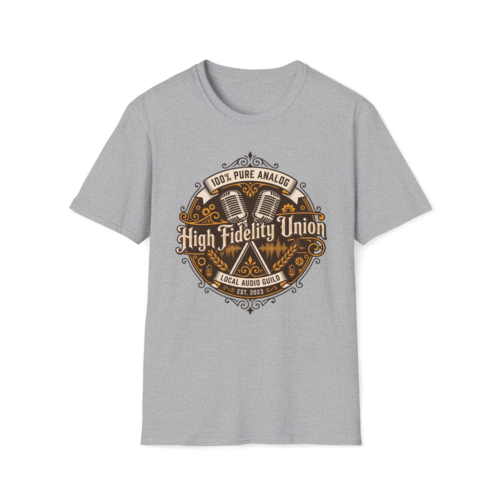 High Fidelity Union T-Shirt — 100% Pure Analog Vintage Music Tee