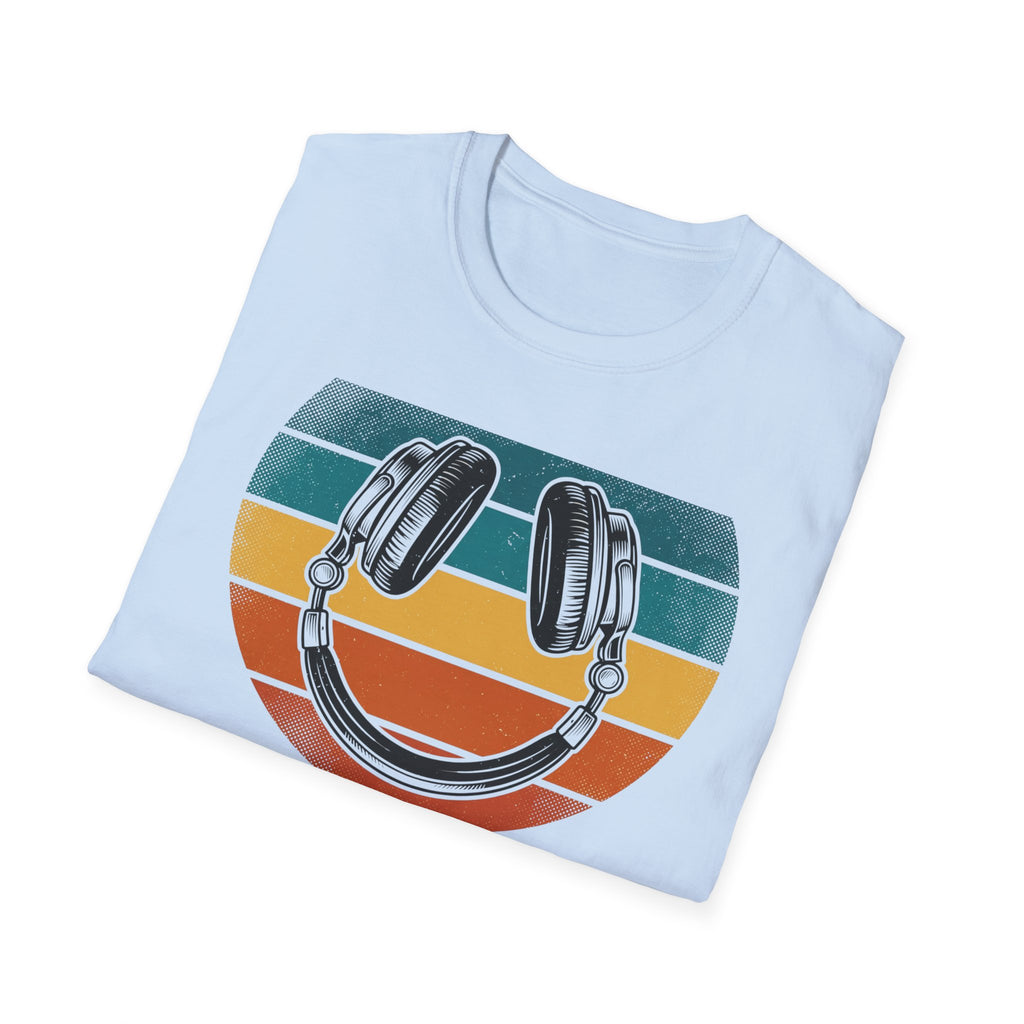 Retro Headphones Smile T-Shirt