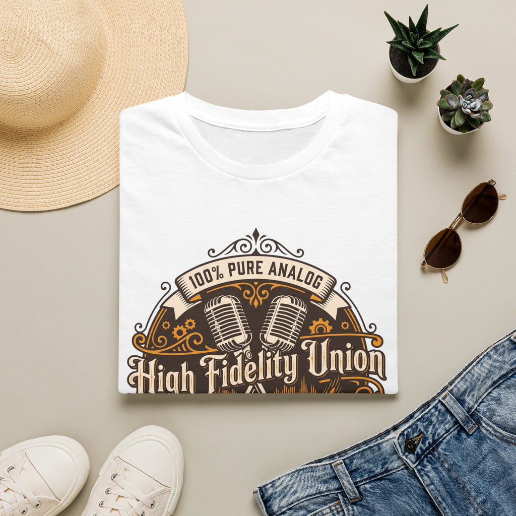 High Fidelity Union T-Shirt — 100% Pure Analog Vintage Music Tee