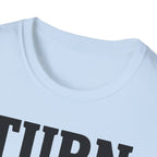Turn It Up Blue Speakers T-Shirt - Turn Up the Volume Retro Tee