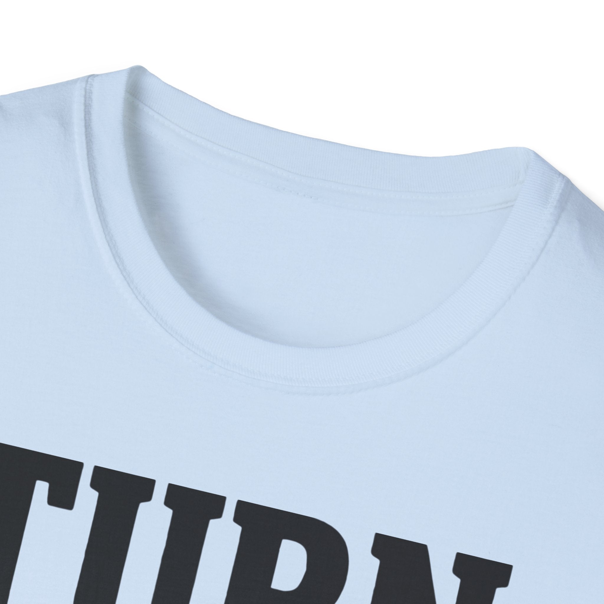 Turn It Up Blue Speakers T-Shirt - Turn Up the Volume Retro Tee