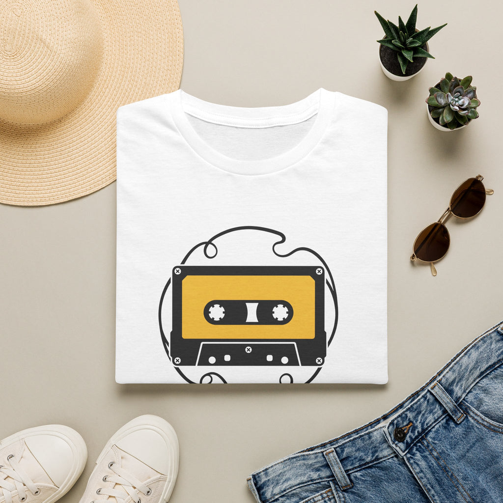 Retro Cassette Tape T-Shirt — Vintage Music Tee