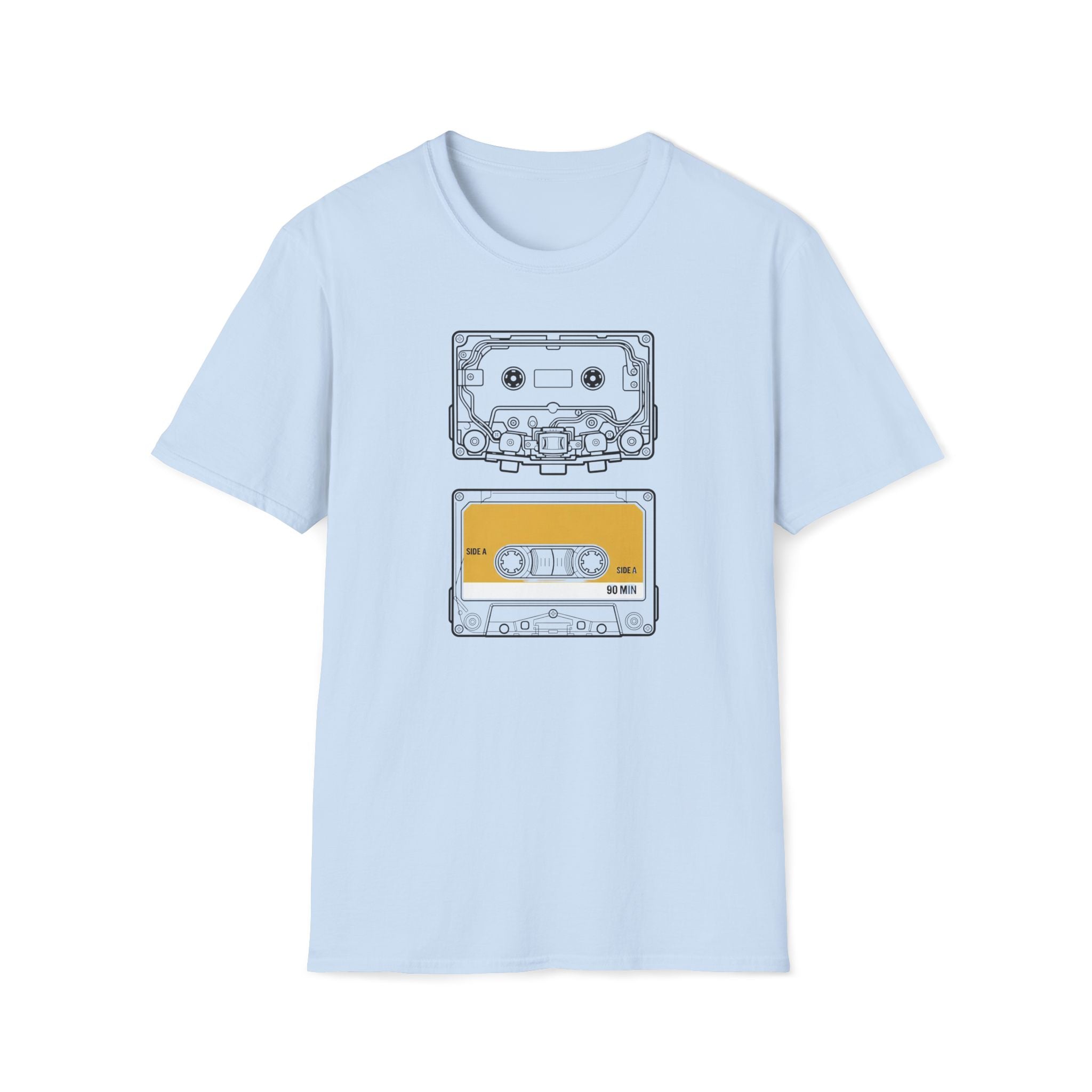 Cassette Tape Graphic Tee — Vintage Retro Music T-Shirt