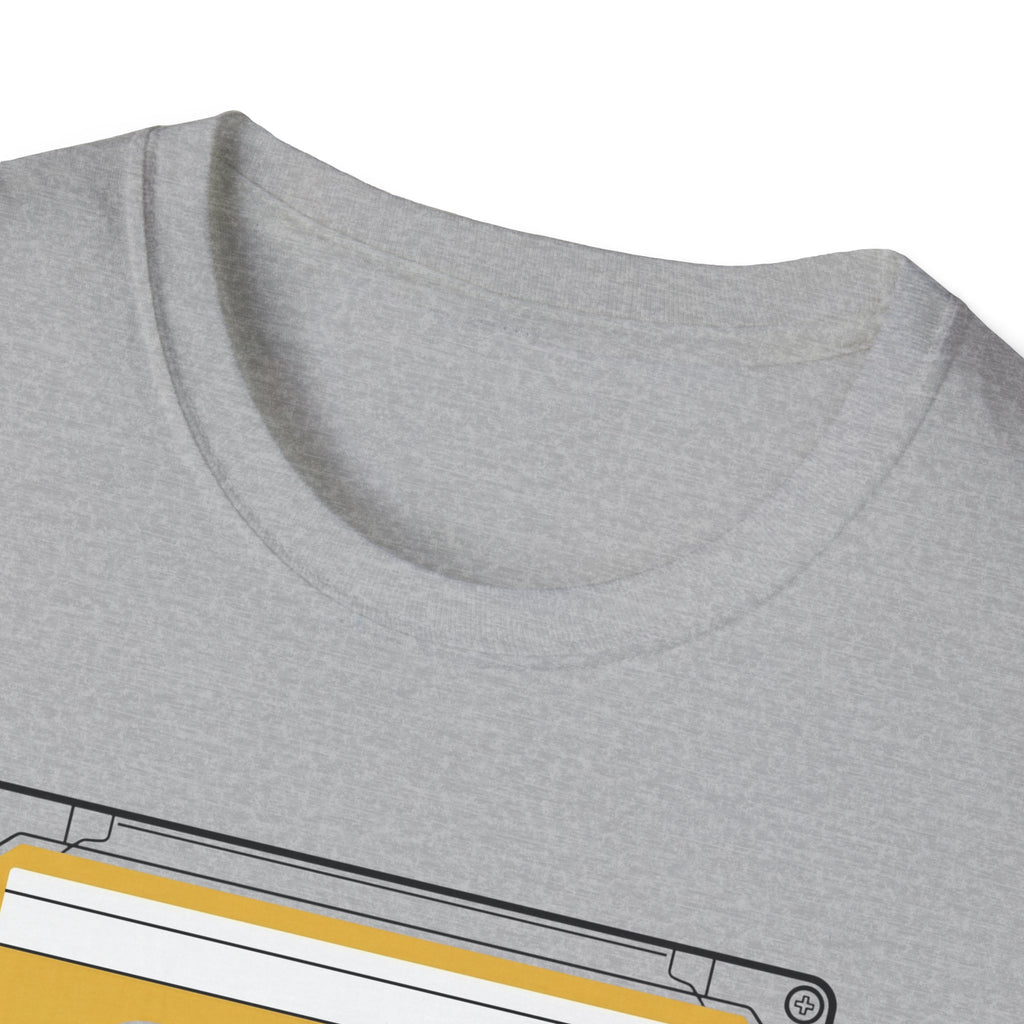 Retro Cassette Tape T‑Shirt – Vintage Music Graphic Tee