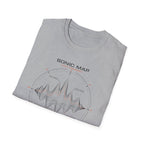 Sonic Map Waveform T-Shirt — Audio Spectrum Graphic Tee
