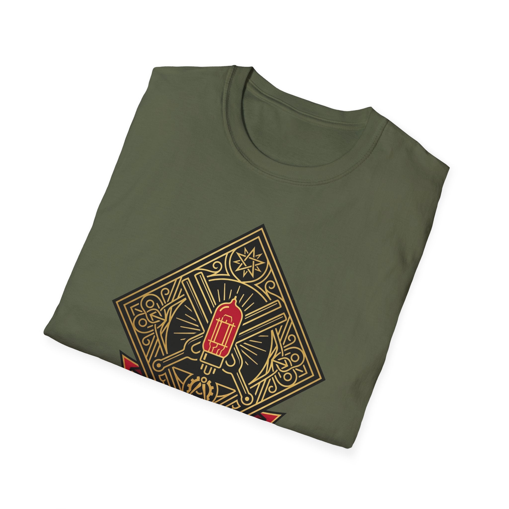 Lantern Emblem T-Shirt — 'Order of the Anvil' Vintage Crest Tee