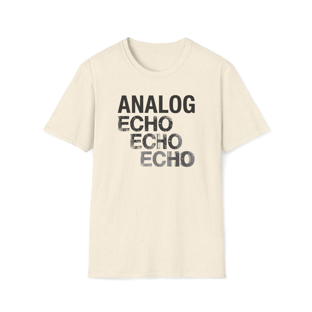 Analog Echo Echo T-Shirt — Vintage Audio Graphic Tee