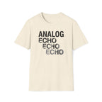 Analog Echo Echo T-Shirt — Vintage Audio Graphic Tee