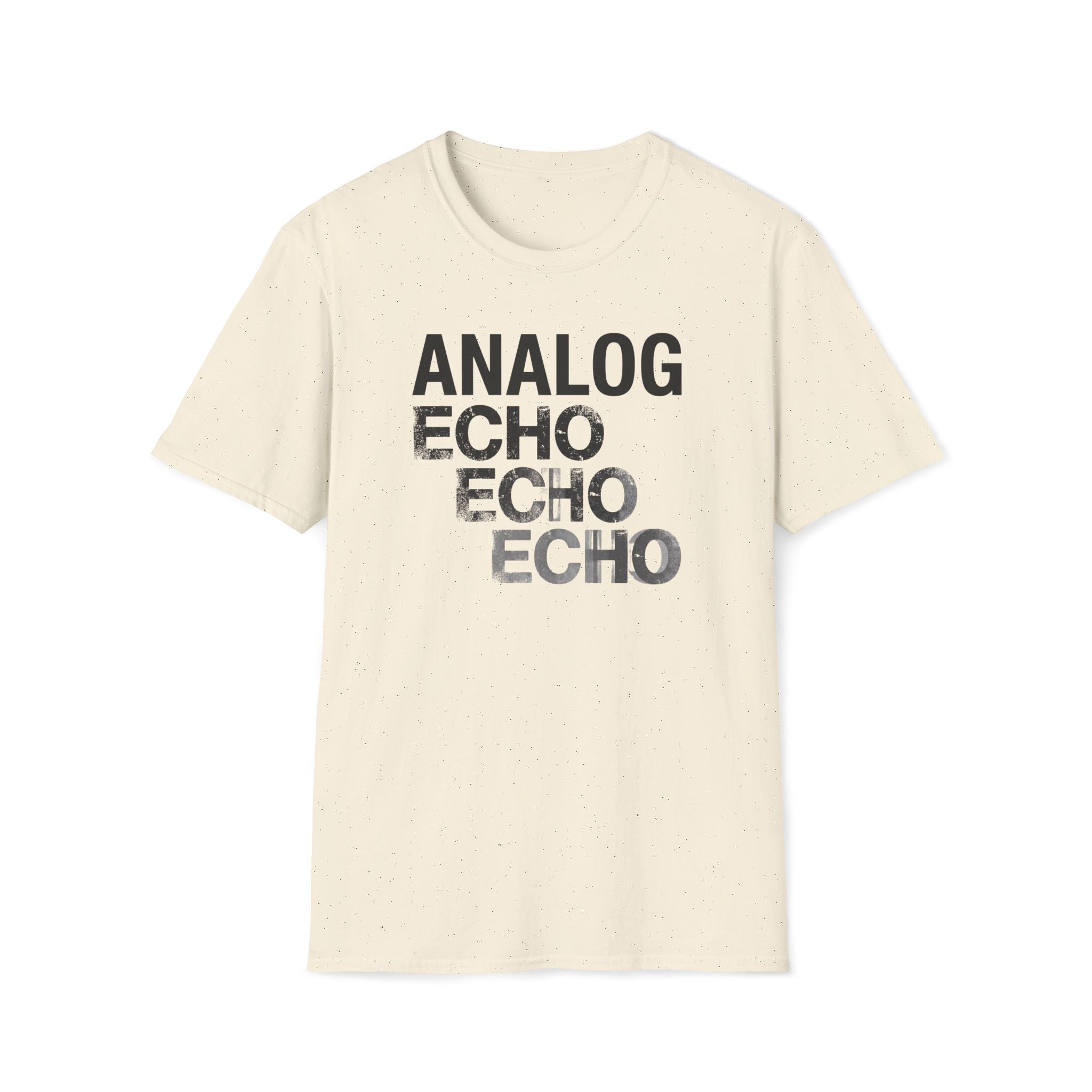 Analog Echo Echo T-Shirt — Vintage Audio Graphic Tee