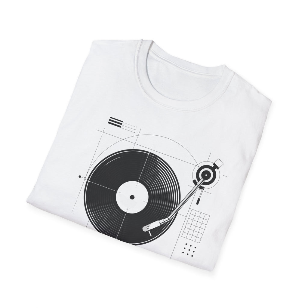 Analog Frequency Record Player T-Shirt