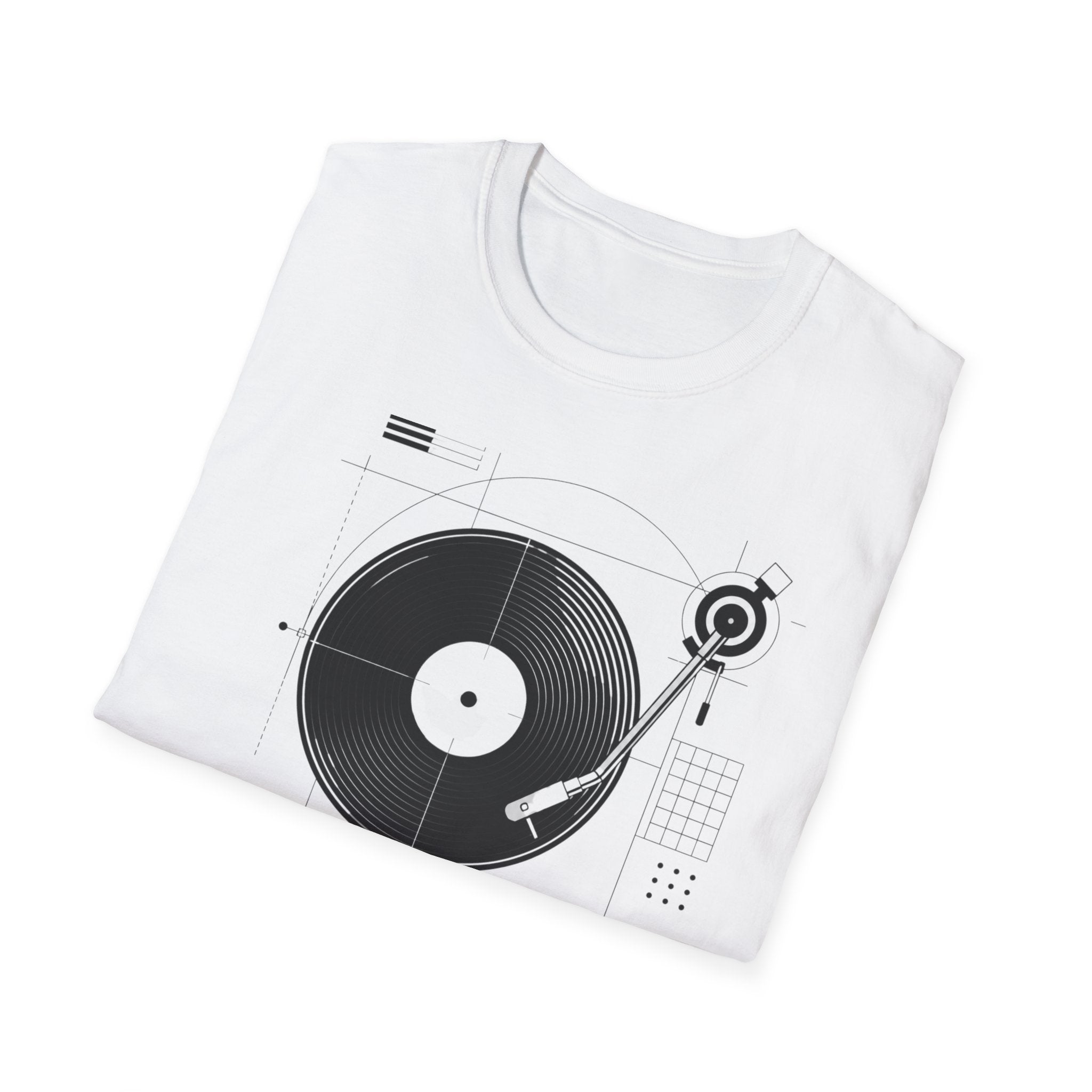 Analog Frequency Record Player T-Shirt