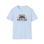 Analog Echo Cassette T-Shirt — Retro Music Tee