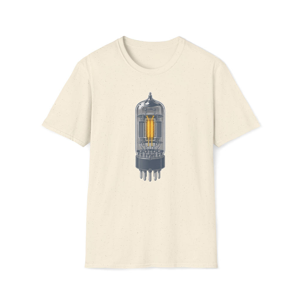 Vacuum Tube Graphic T-Shirt — Retro Electronica Tee