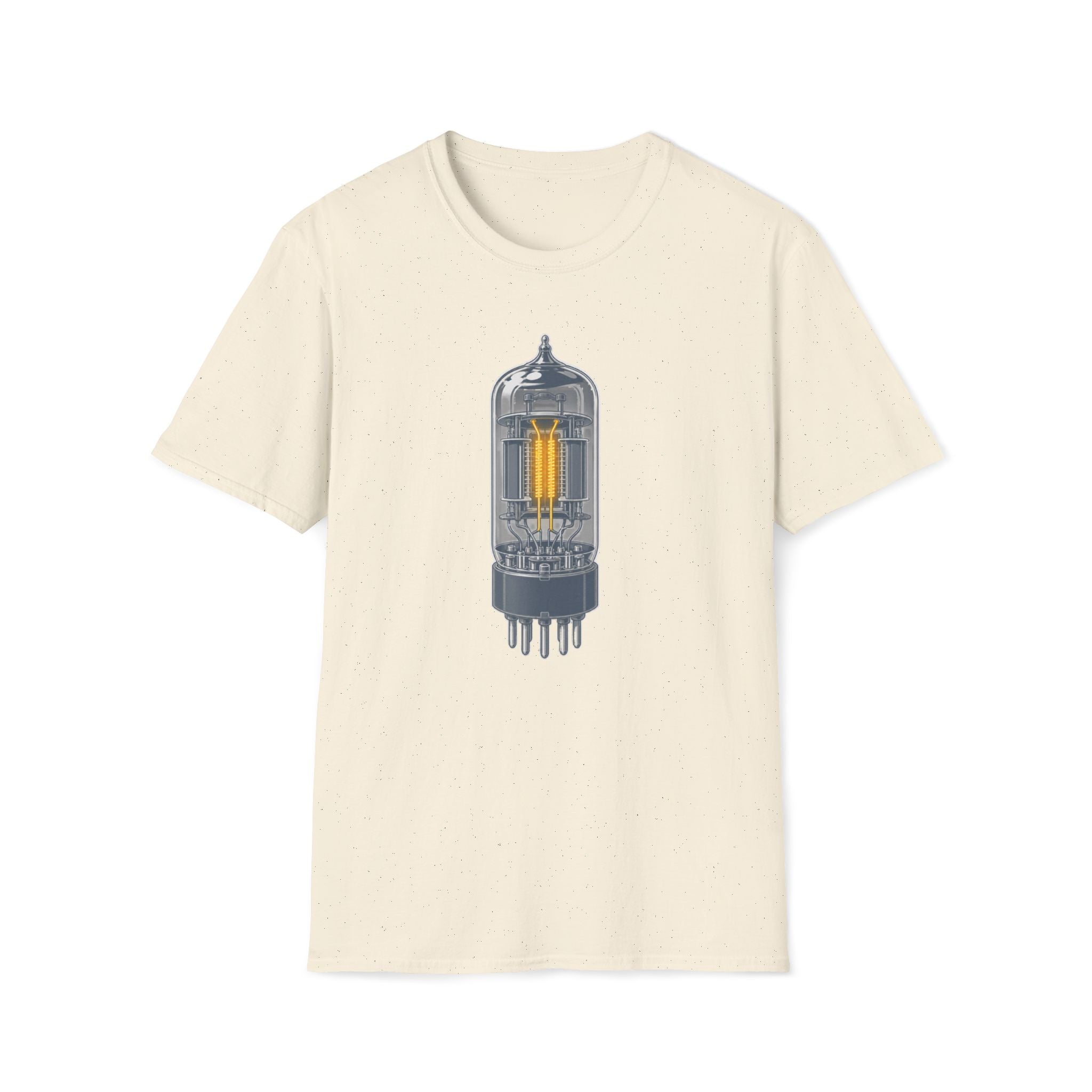 Vacuum Tube Graphic T-Shirt — Retro Electronica Tee