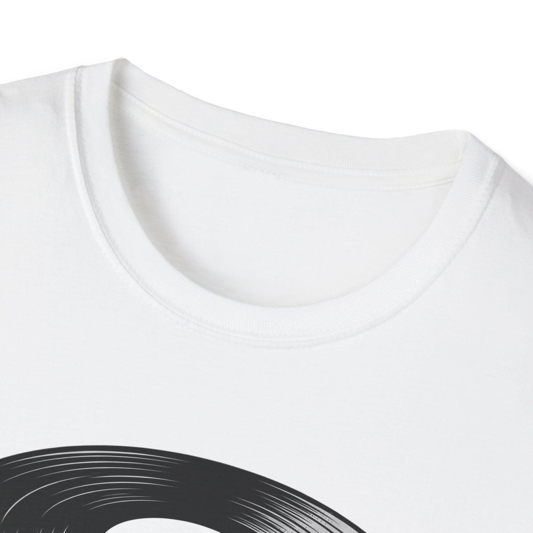 Vintage Vinyl Record T-Shirt — Retro Turntable Graphic Tee