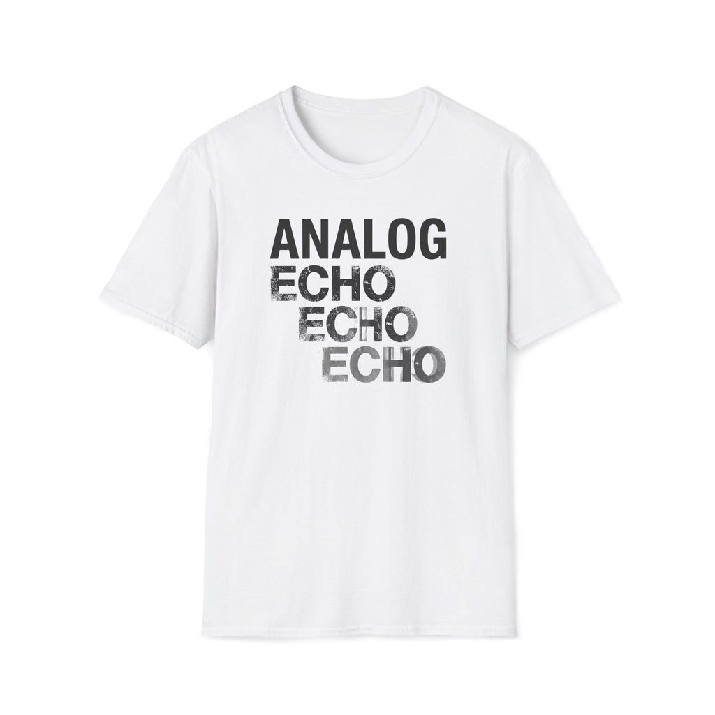 Analog Echo Echo T-Shirt — Vintage Audio Graphic Tee
