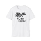 Analog Echo Echo T-Shirt — Vintage Audio Graphic Tee