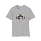 Analog Echo Cassette T-Shirt — Retro Music Tee