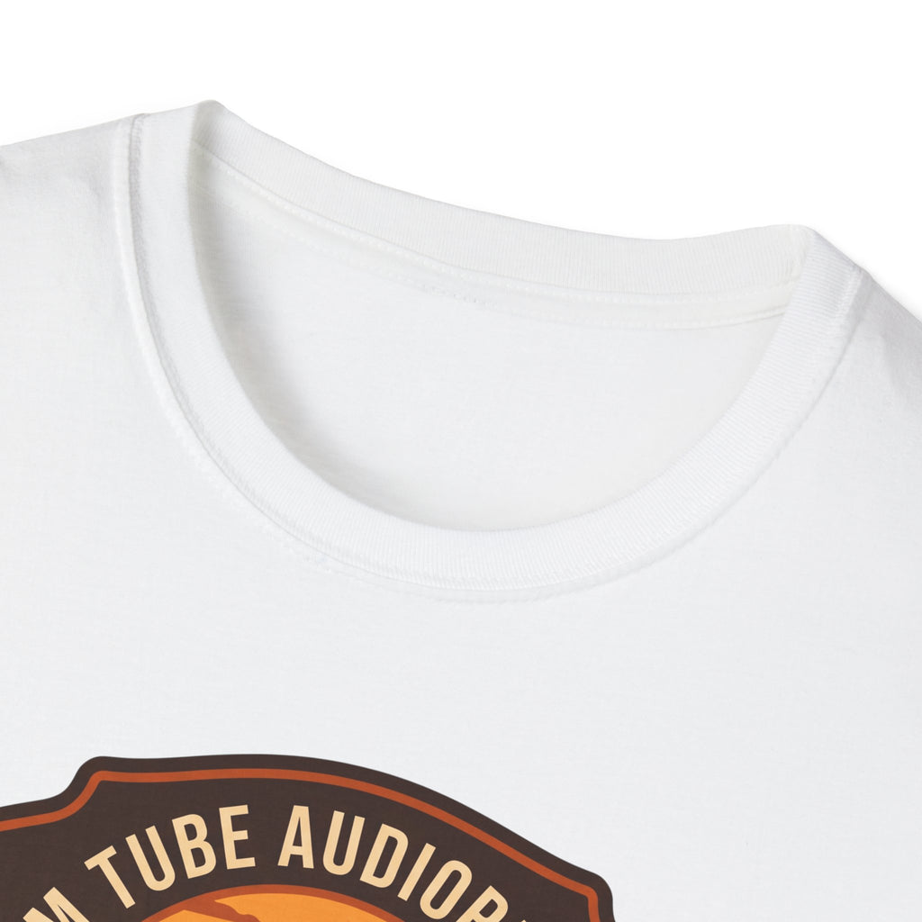 Vacuum Tube Audiophile T-Shirt — "The Warmth Club" Retro Hi‑Fi Tee