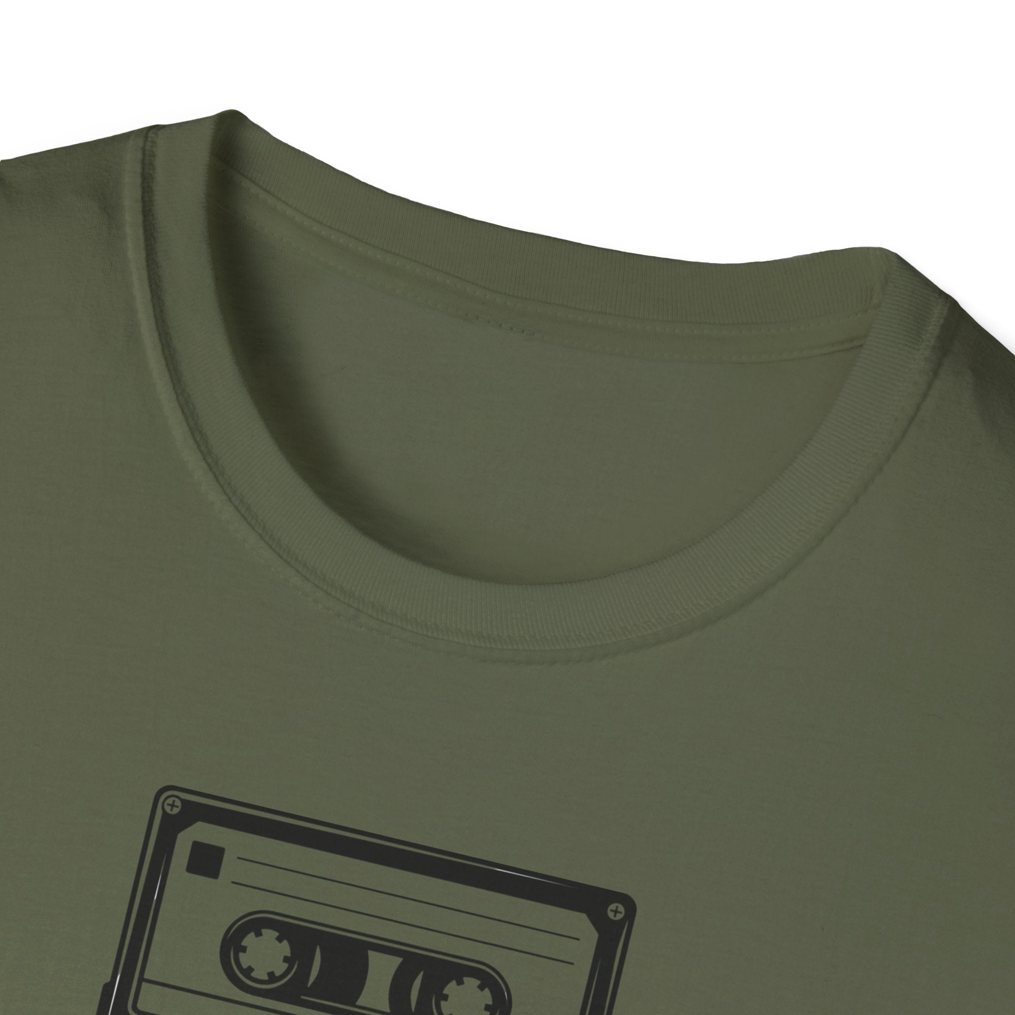 Melting Cassette Tape T-Shirt — Retro Music Graphic Tee