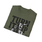 Turn It Up T-Shirt — Loud Speaker Music Graphic Tee