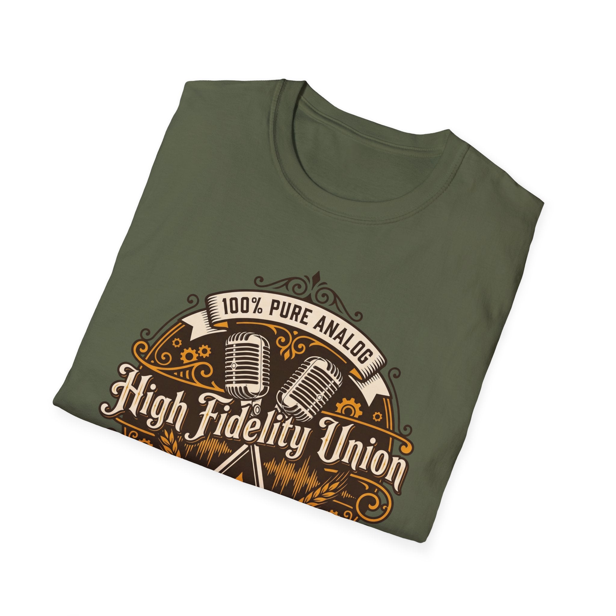 High Fidelity Union T-Shirt — 100% Pure Analog Vintage Music Tee