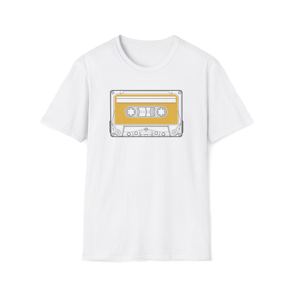 Retro Cassette Tape T‑Shirt – Vintage Music Graphic Tee