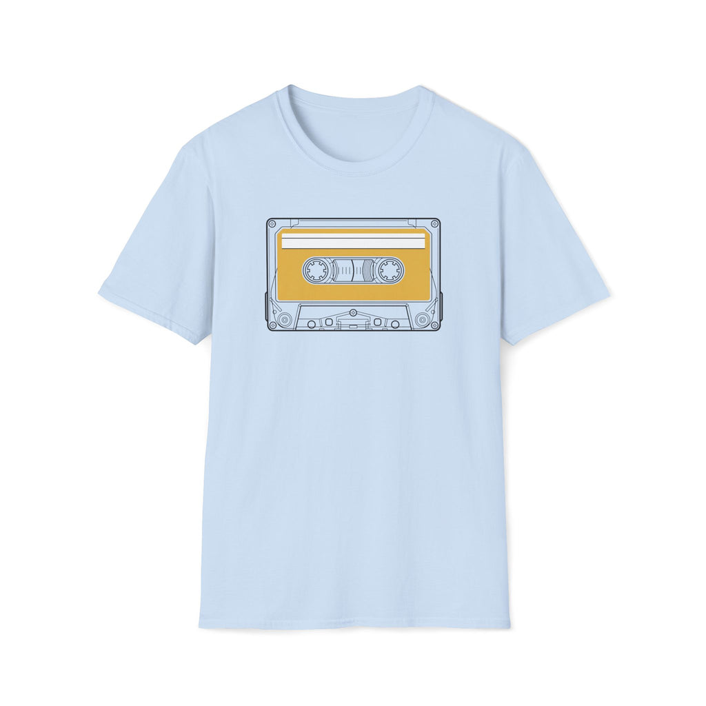 Retro Cassette Tape T‑Shirt – Vintage Music Graphic Tee