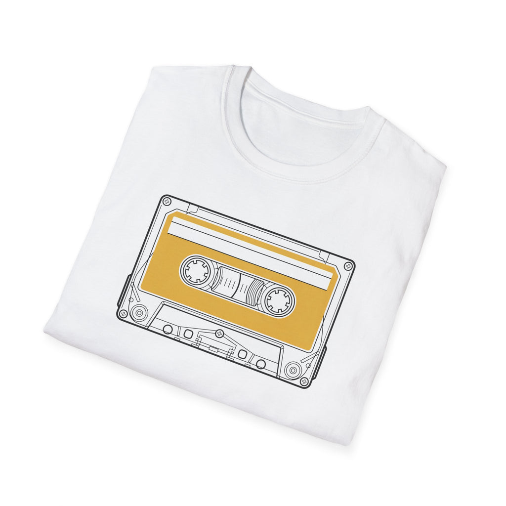 Retro Cassette Tape T‑Shirt – Vintage Music Graphic Tee