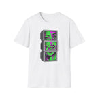 Retro Glitch TV Face T-Shirt