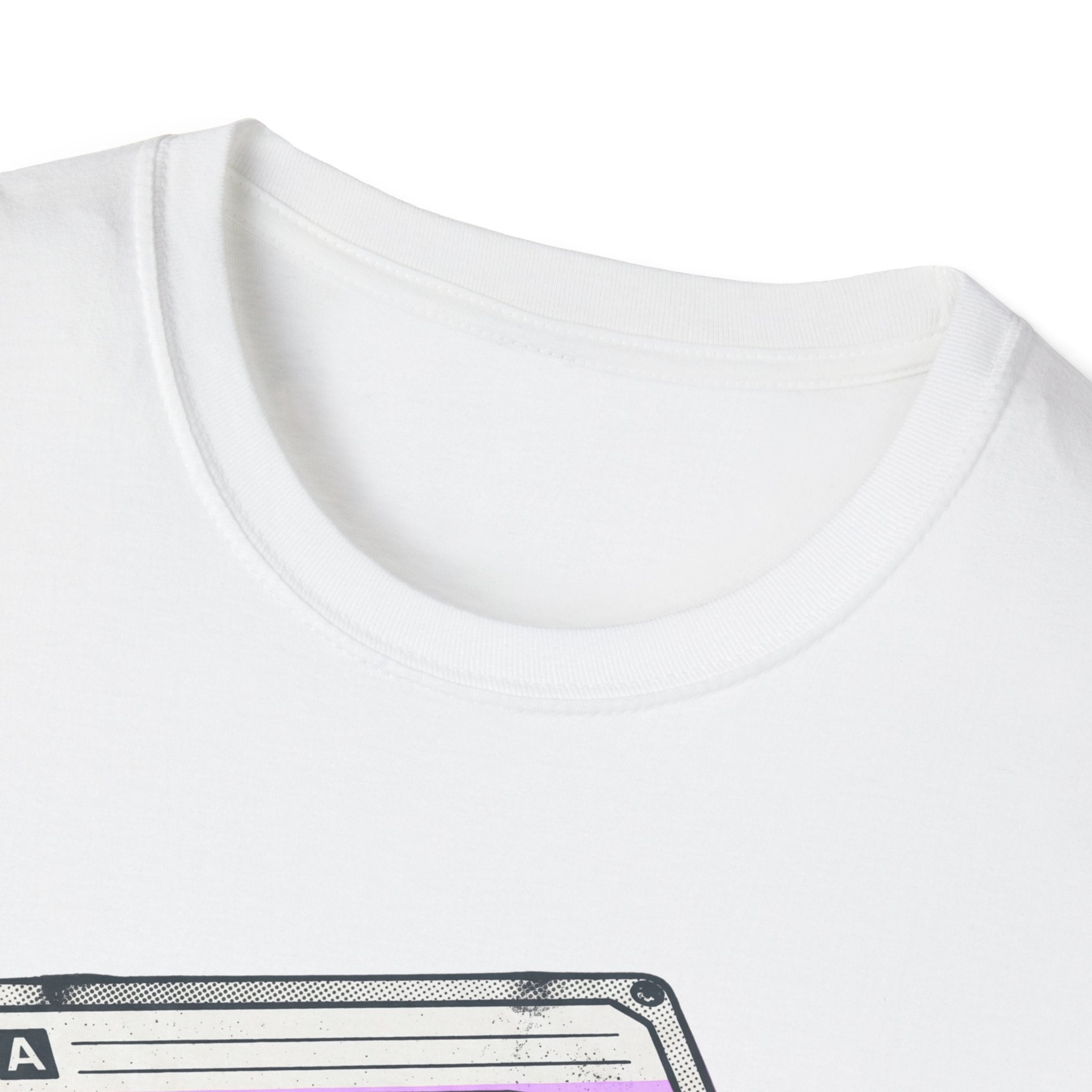 Retro Cassette 'Uncurated' T-Shirt — Vintage Music Graphic Tee