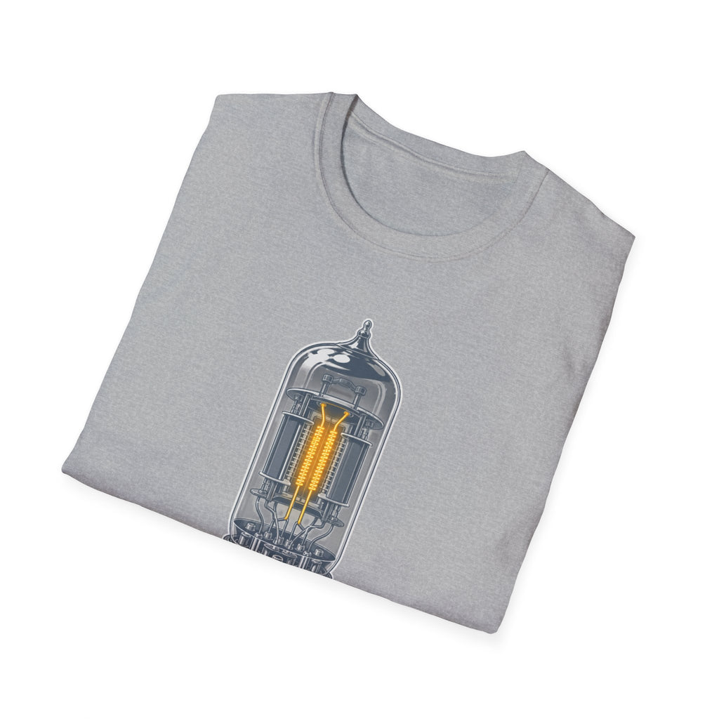 Vacuum Tube Graphic T-Shirt — Retro Electronica Tee