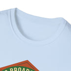 Analog Broadcast Squad T-Shirt — Vintage Microphone Mountain Logo